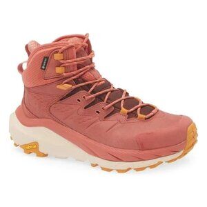 Hoka One One Kaha 2 GTX Waterproof Hiking Boot Hot Sauce / Shifting Sand 9b